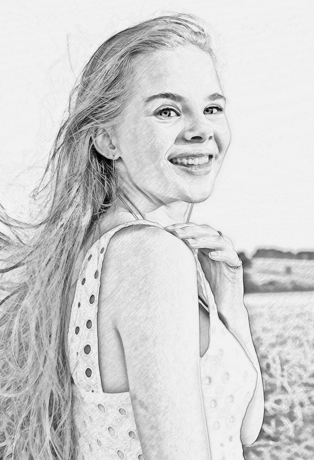 Pencil sketch 001 portrait10