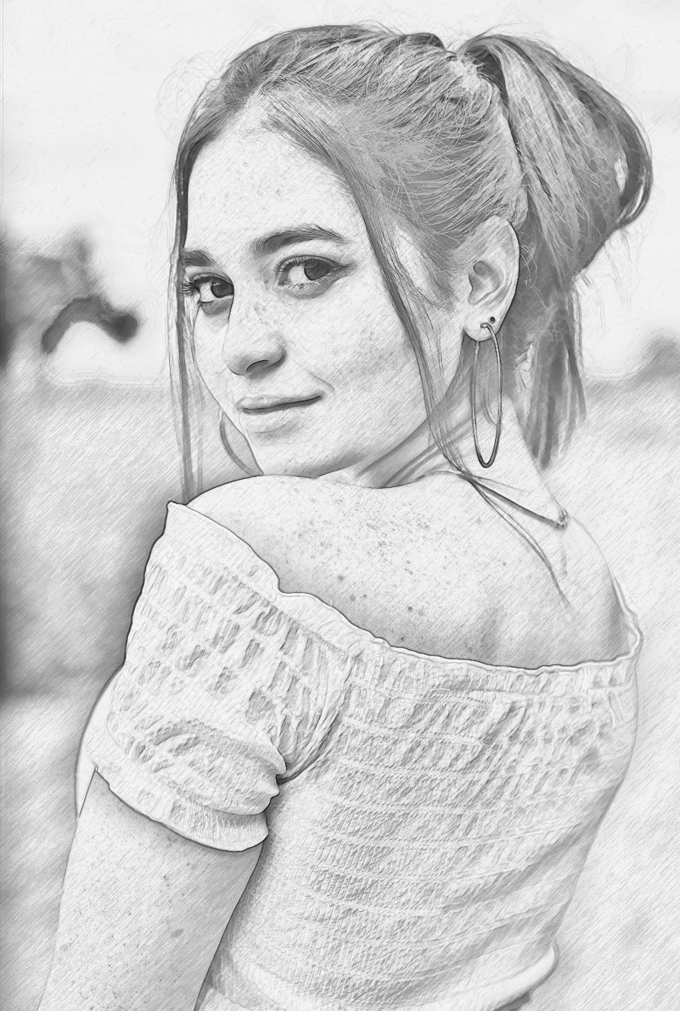 Pencil sketch 001 portrait29