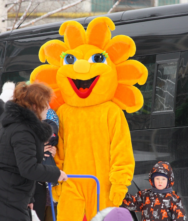 Солнышко весеннее
